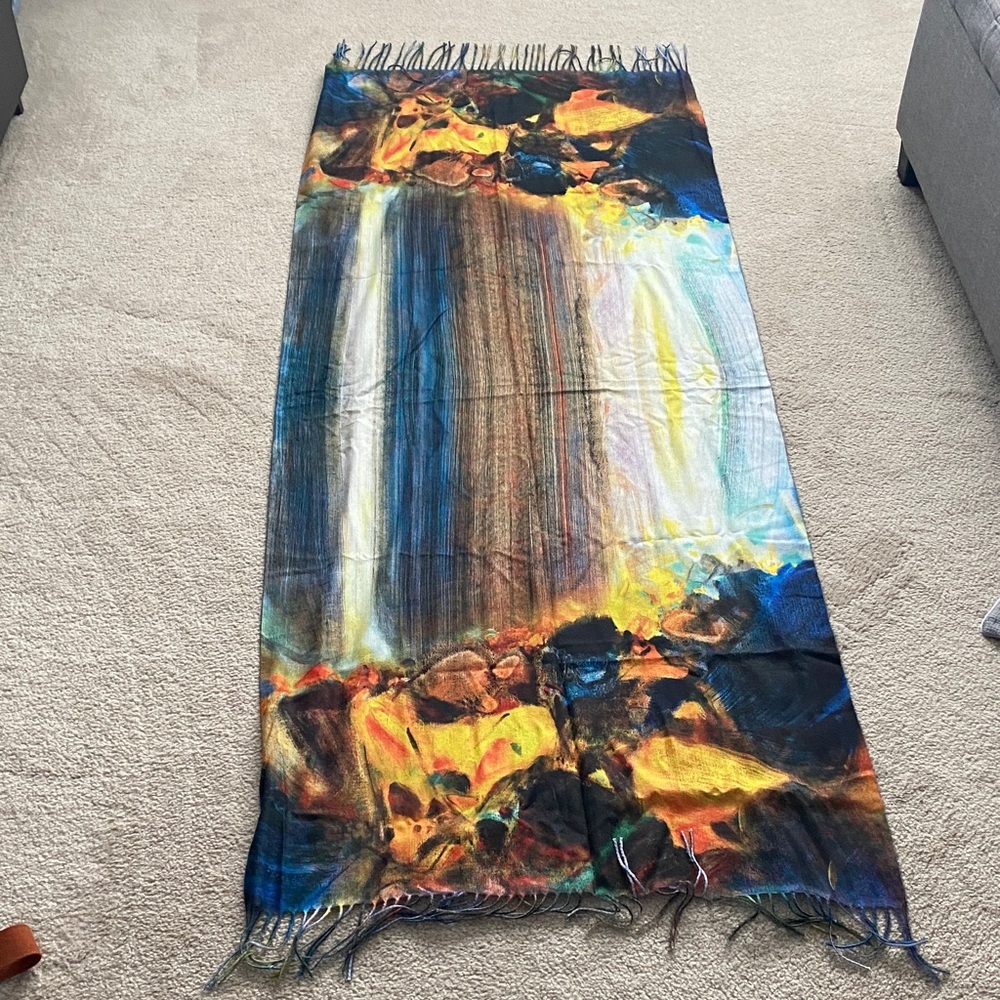 Colorful Abstract Scarf